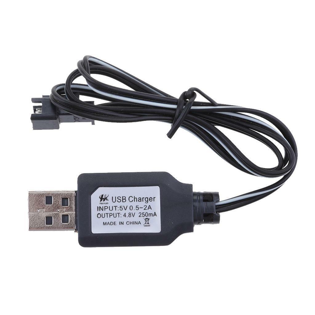 RC   4.8V 250mA -Pin  USB Battery Charging Adaptor Cable