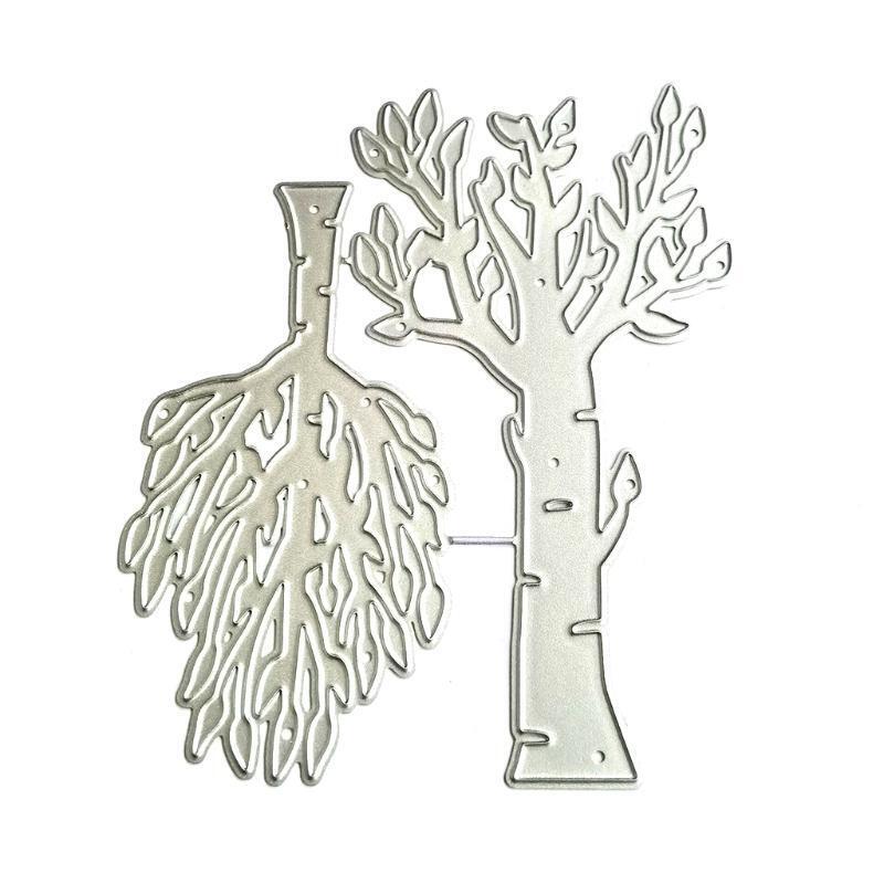 Cute Trees Metal Cutting Die for DIY Paper Art Crafts Photo Album Home Decor