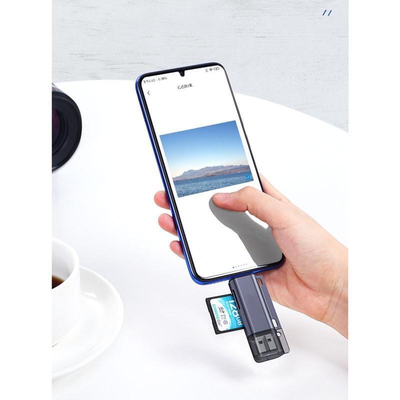 High SpeedAll In 1 Mini Adapter New Usb 2.0 Micro-SD TF M2 MS Flash Card Reader