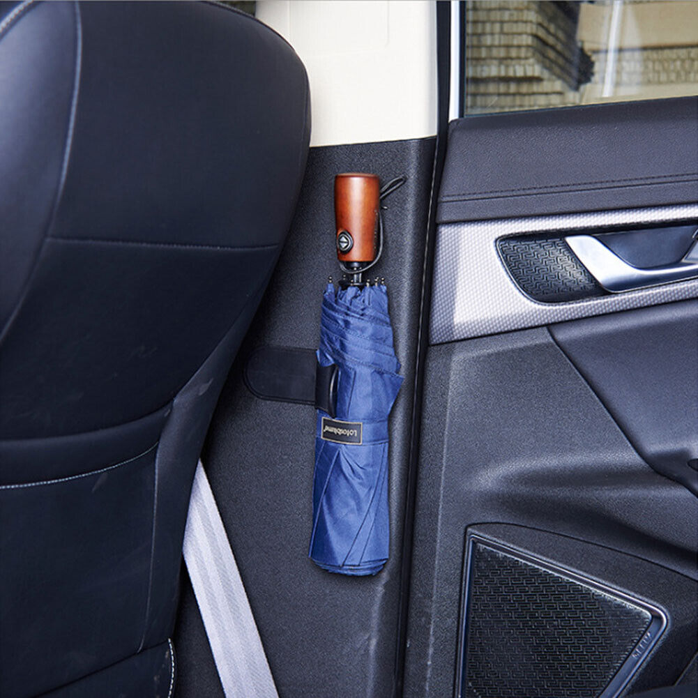 Adhesive Umbrella Hook Storage Hanger Holder Car Seat Clip Fastener Rack