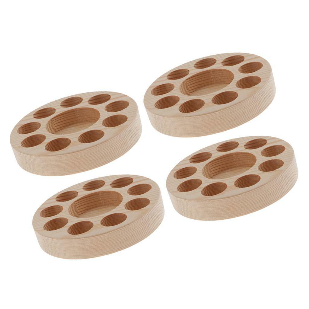 4Pcs   Holder Cosmetic Makeup Tray Holds  10 Bottles