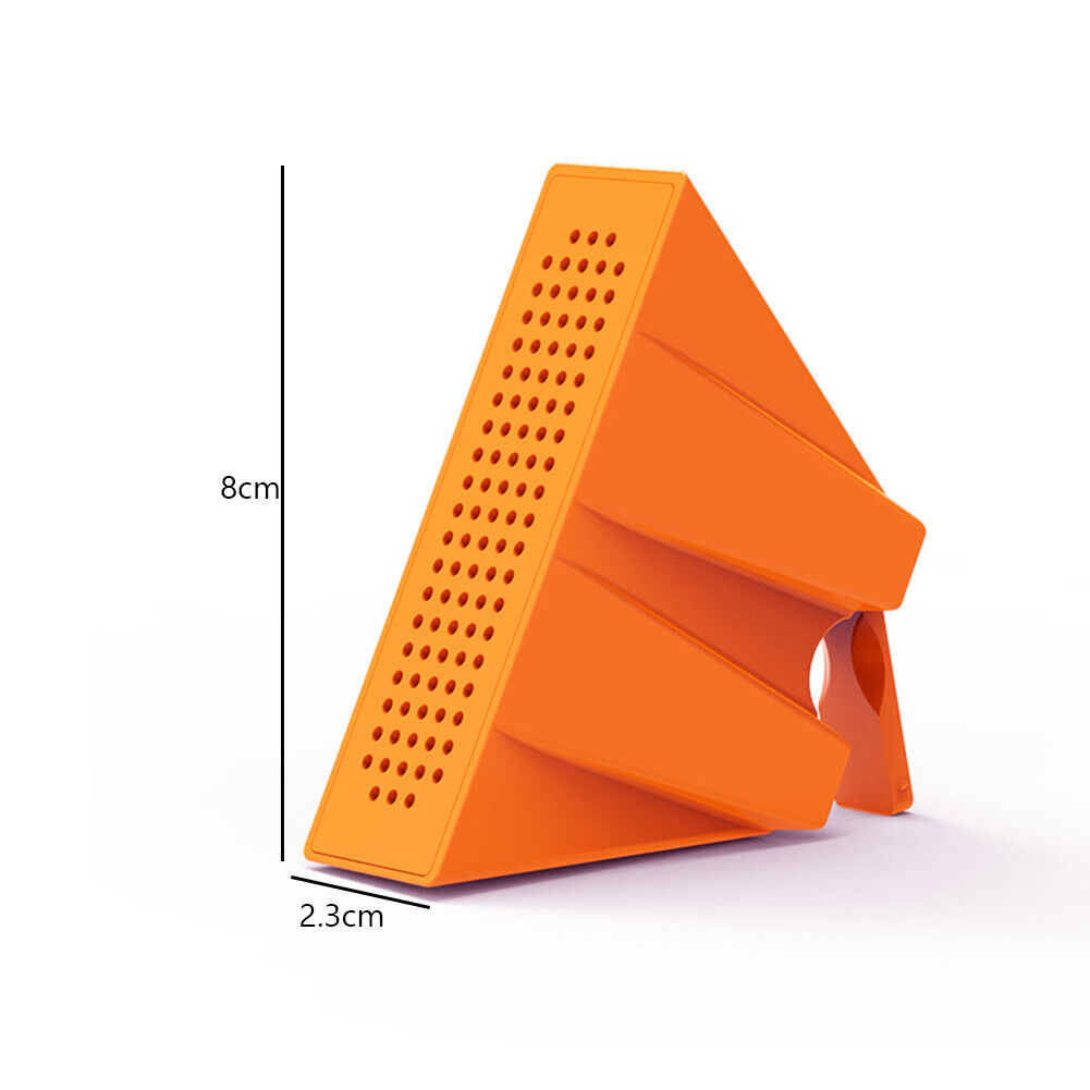 Mobile Phone Sound Amplifier Speaker Stand Phone Holder Support (Orange)