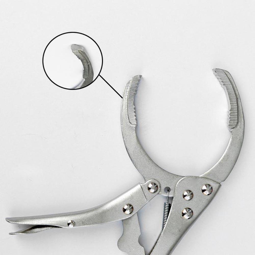 Alloy Steel Oil Filter Pliers Remover Wrench Tool Vice Locking Grip Vise