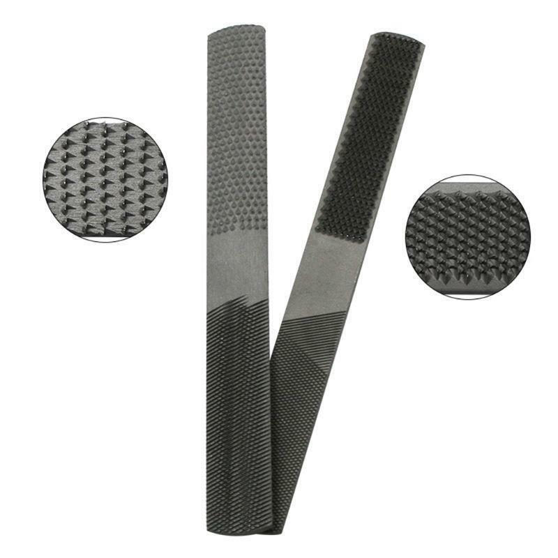 4 in 1 Carbon Steel Rasp File Carpentry Woodworking Wood Carving Hand Mill Tool