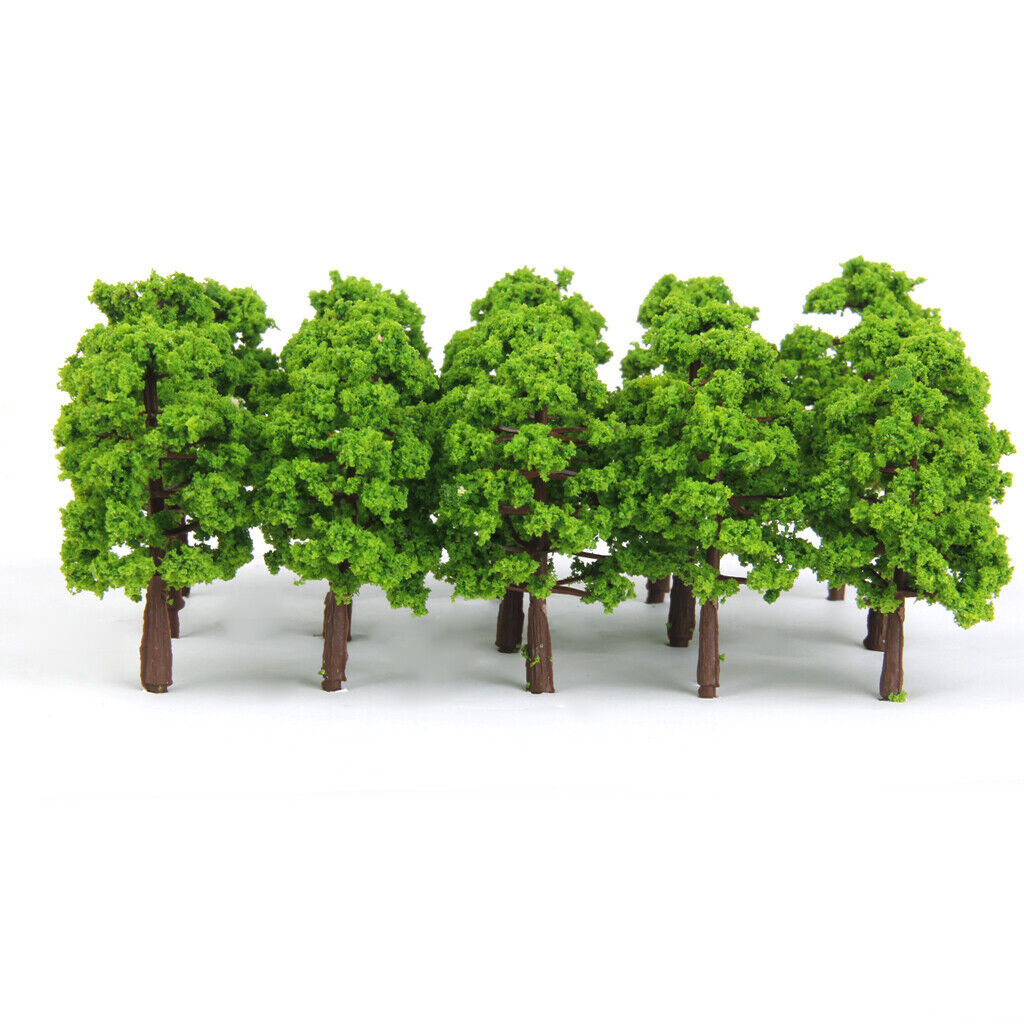 60Pcs 1:150   - Scenery Railway Forest Wargame 8cm/3.15"