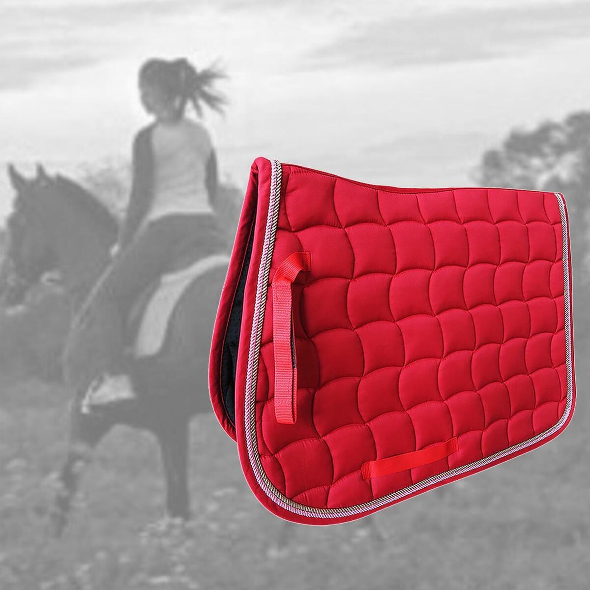 Saddle Pad English Accessories Gear Western Horse Saddle  for Riding