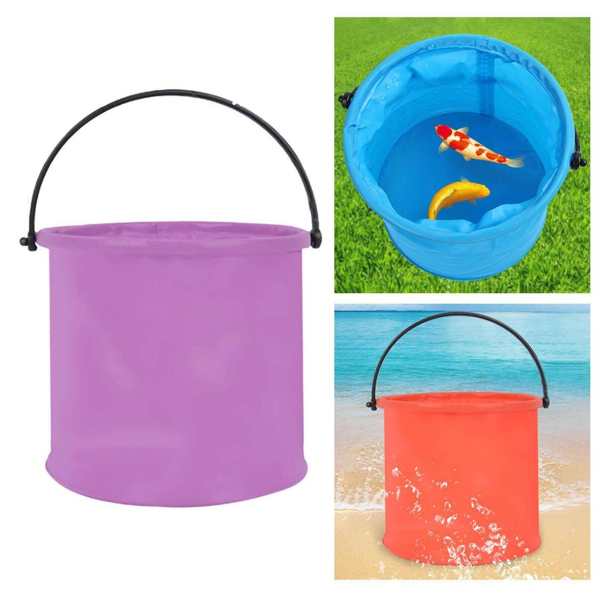 Multifunctional Collapsible Bucket Fishing Bucket Portable for Fishing