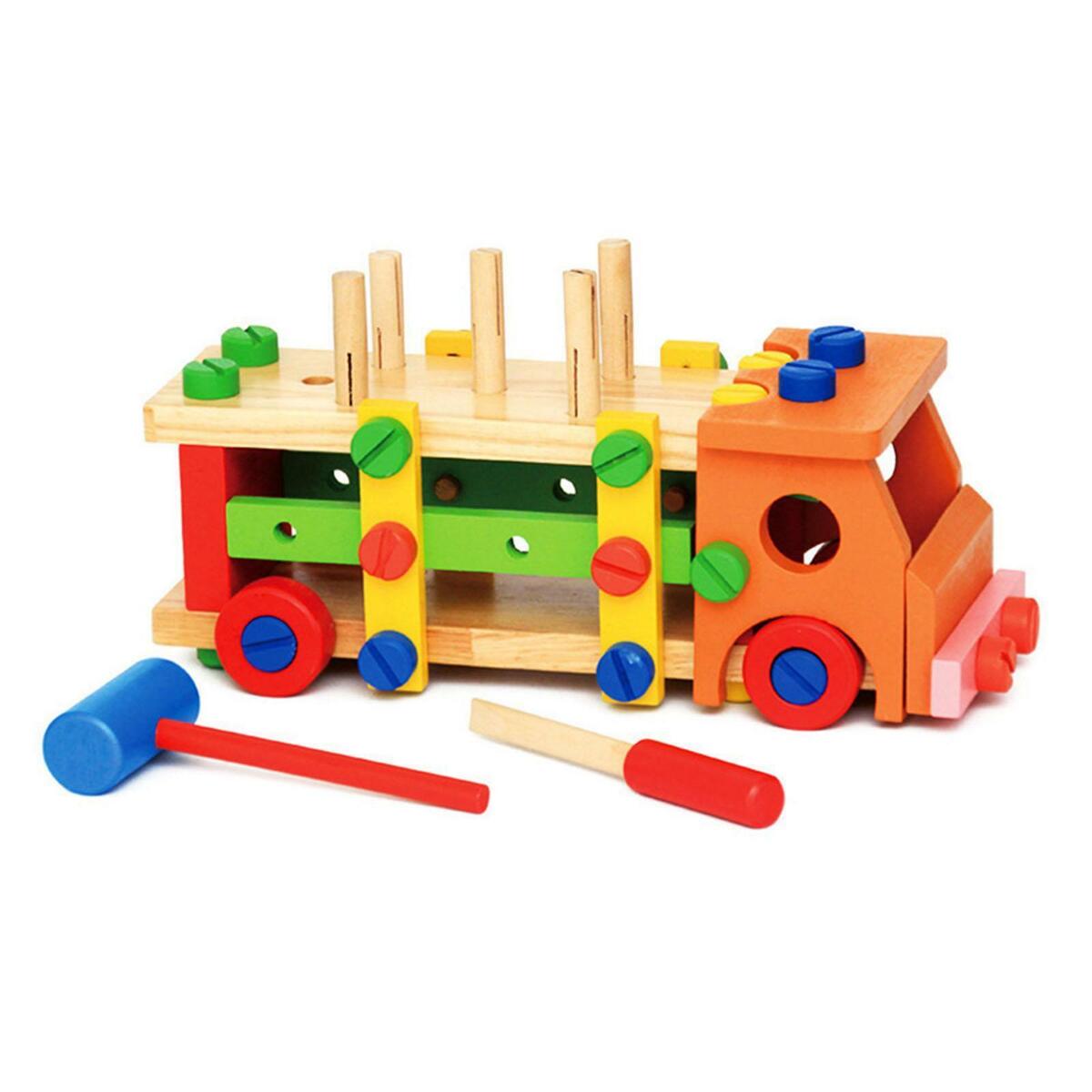 Montessori Screw Assembly DIY  Disassembly Variety Nut Matching