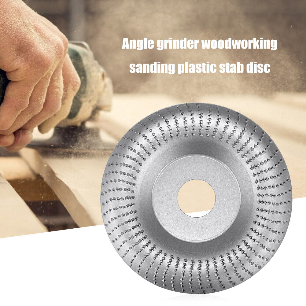 2pcs Angle Grinding Disc 6 Teeth Wood Carving Disc Woodworking Sanding Tool