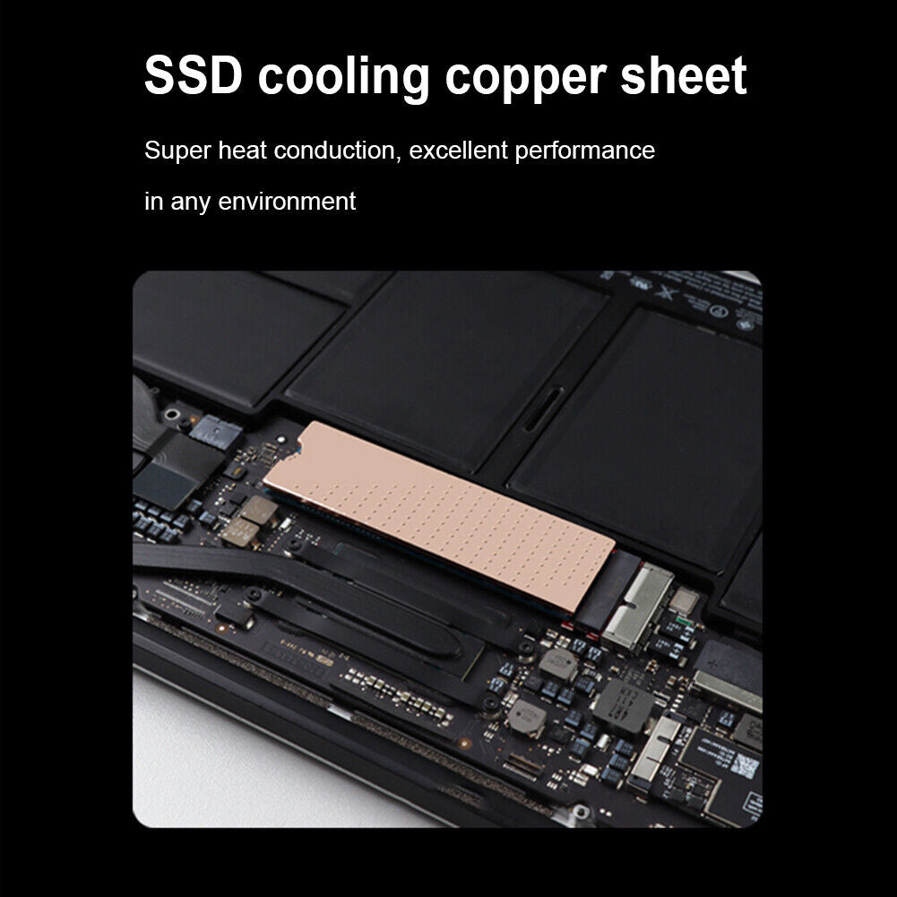 JEYI i-Copper SSD Cooling Copper Sheet Thermal Sheet Laptop Accessories