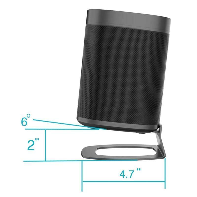 Metal Desktop Stand Smart Speaker Hanger For SONOS Play 1/One SL Shelf Holder