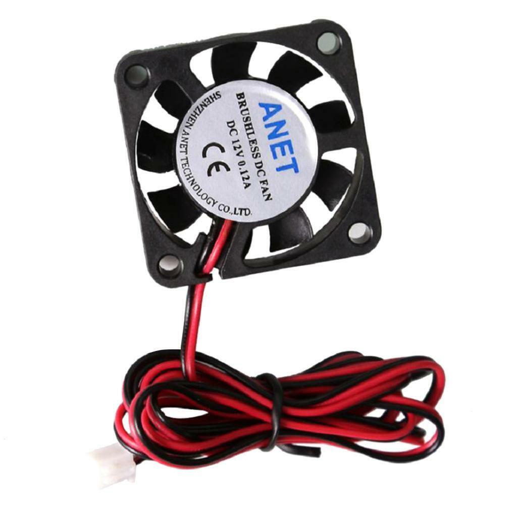 10 Pieces New 40x40x10mm 4010 Computer 9-Blade DC Cooling Fan 2-Pin 2.54