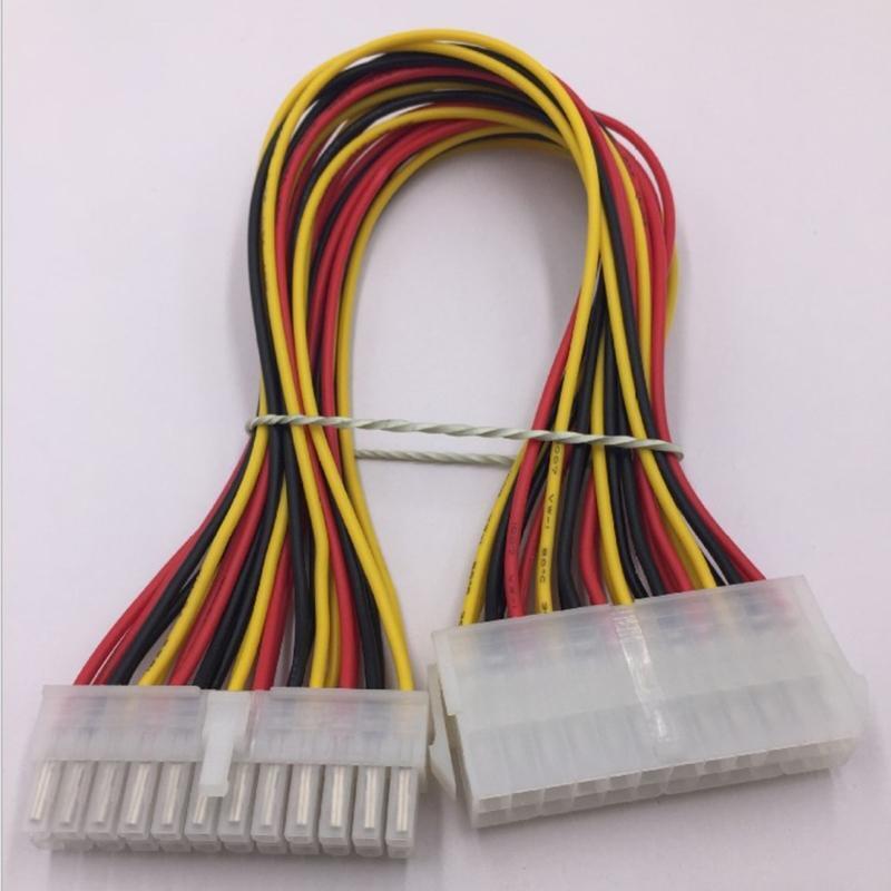 24p Power Output Extension Cable 24pin ATX 24P Power Extension Cable ATX