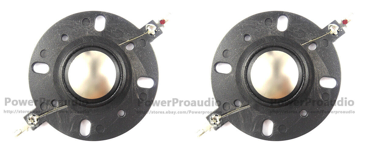 2pcs 25.4mm (1 inch) 25.5mm TITAN Diaphragm Dome Tweeters Horn Driver Voice Coil