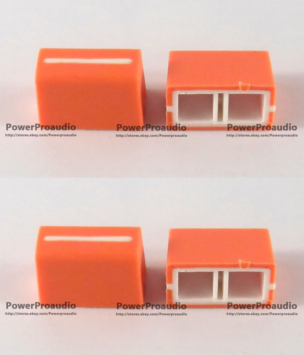 4pc Channel Crossfader Fader Cap Knob For RANE 57 TTM57 TTM57sl TTM57mk2?Orange?