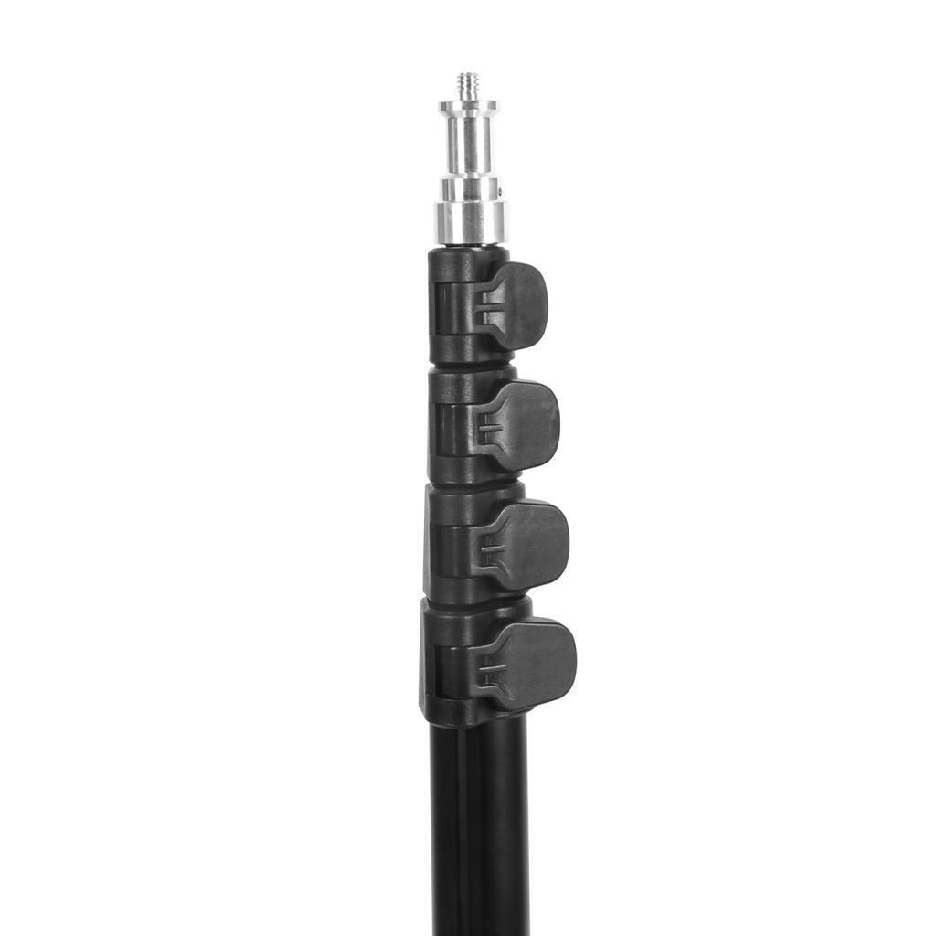 1.8M Portable Aluminum Alloy Tripod Monopod Holder 5Section Travel for Studio