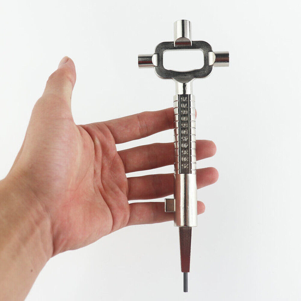 19cm Spindle Wrench Multi Purpose Cylinder Gauge Cam Turner Locksmith Tools