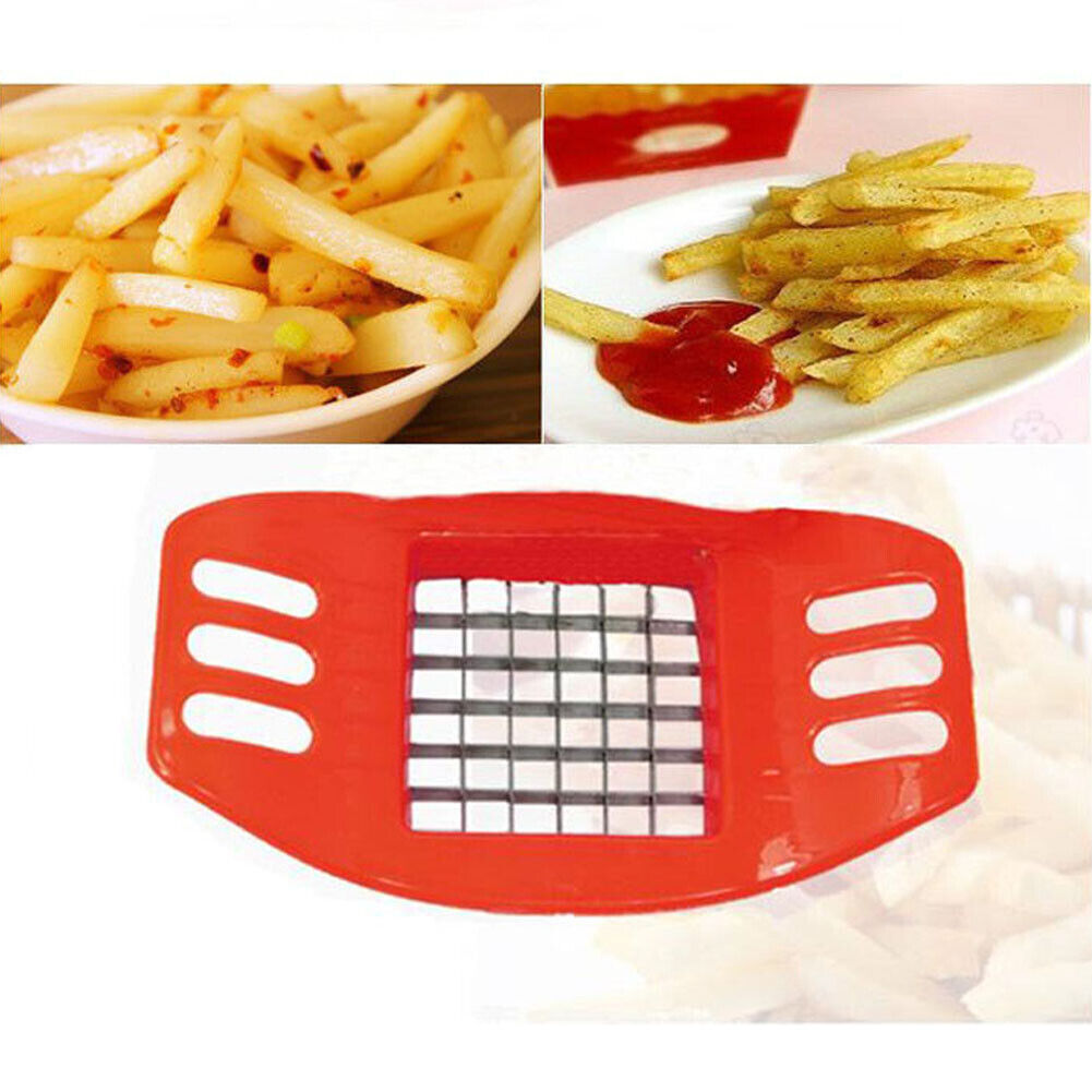 Brand New Stainless French Fry Cutter Potato Vegetable Slicer Chopper
