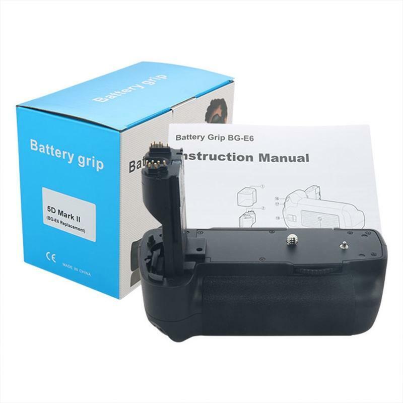 BG-E6 Equivalent Battery Grip LP-E6 Batteries Holder Pack for 5D Mark ? Mark 2