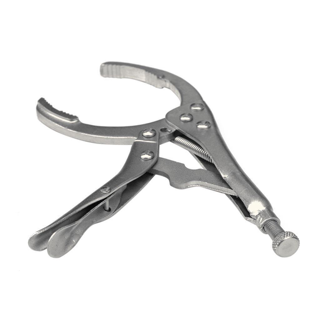 Alloy Steel Oil Filter Pliers Remover Wrench Tool Vice Locking Grip Vise