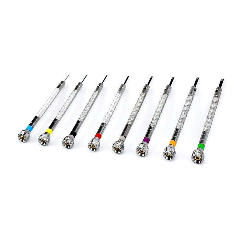 Watch Screwdriver Jeweler Watch Screwdriver Set 0.6-2.0 mm for Watch Repair
