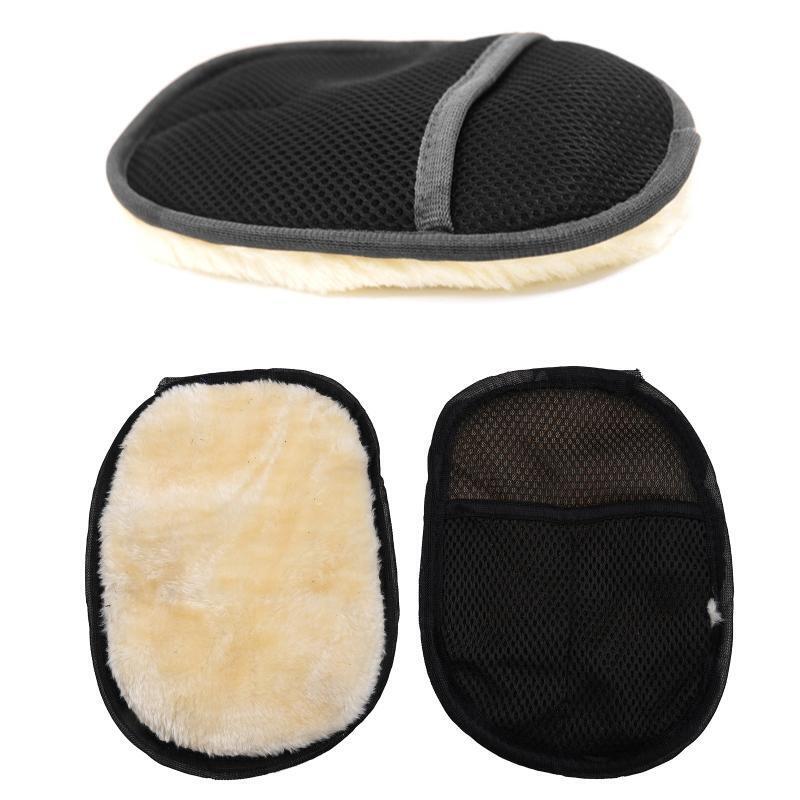 Car Styling Wool Soft Car Washing Gloves Cleaning Brush Automobilw Care Towels