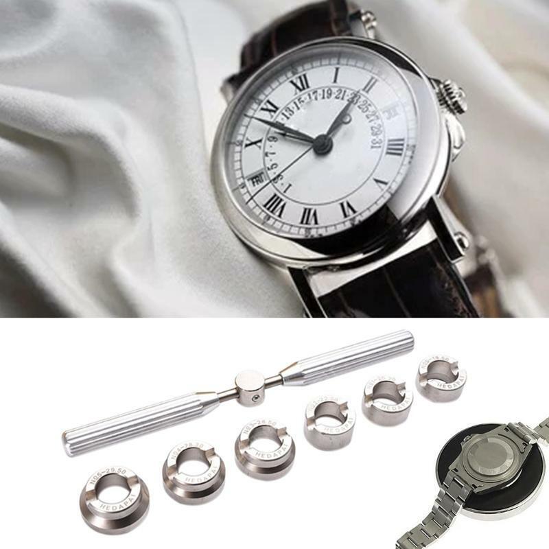 7pcs/set Watch Repair Tool Opener Gadgets Convenient Durable Watches Remover Kit