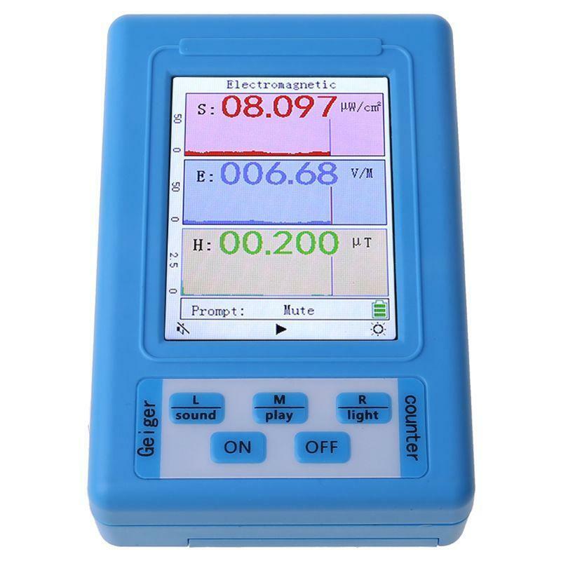 Electromagnetic Radiation Detector Dosimeter Monitor Radiation Tester EMF Meter