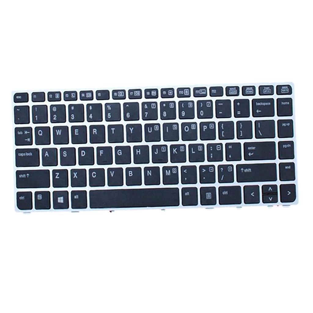 New Laptop Full Keyboard English Part Accessory Black For  EliteBook 9470M