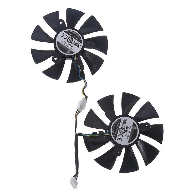 GFY09010E12SPA4Pin 12V 0.5A Cooler Fan Graphics Card Cooling VGA Fan for GTX1070