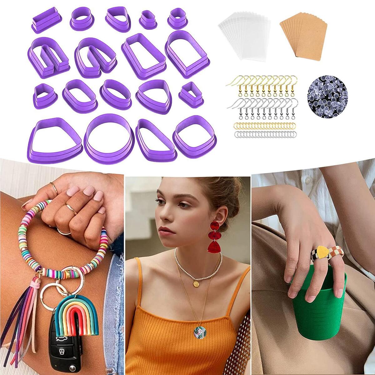 2  Polymer   Tools for Earring Making Kit Earring Hooks