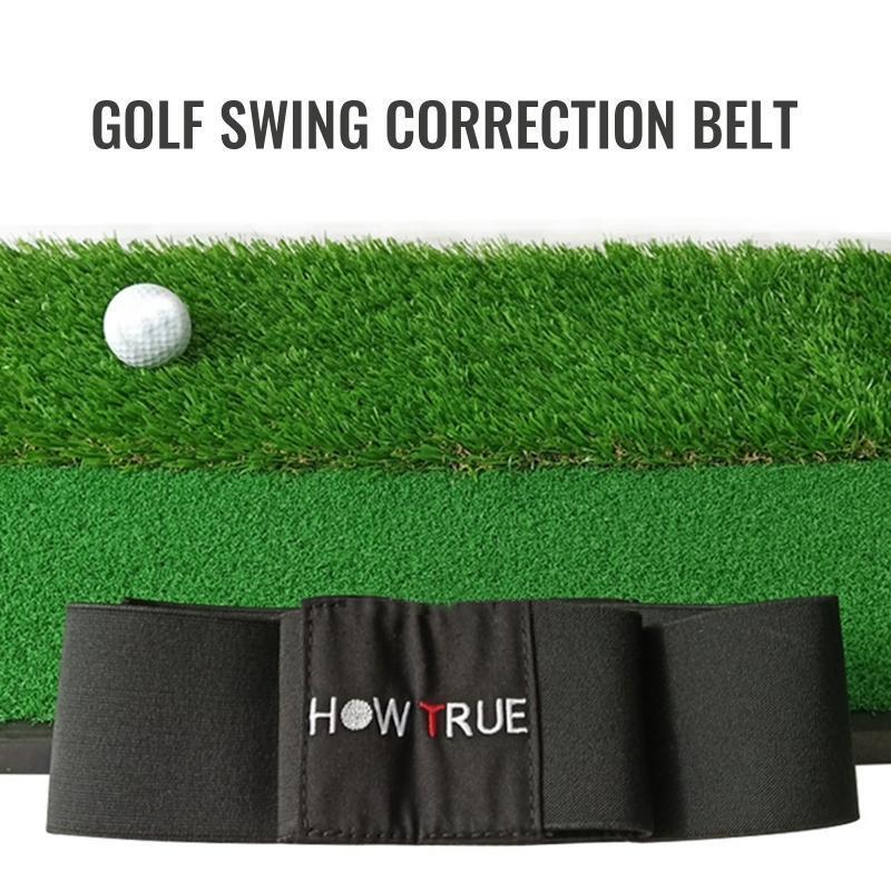 Professional Golf Swing Trainer Aid Arm Band Posture Motion Correction Belt