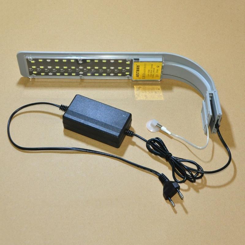 15W Aquarium LED Lighting Fish Tank Light Aquatic Plant Lighting Clip-on Lamp