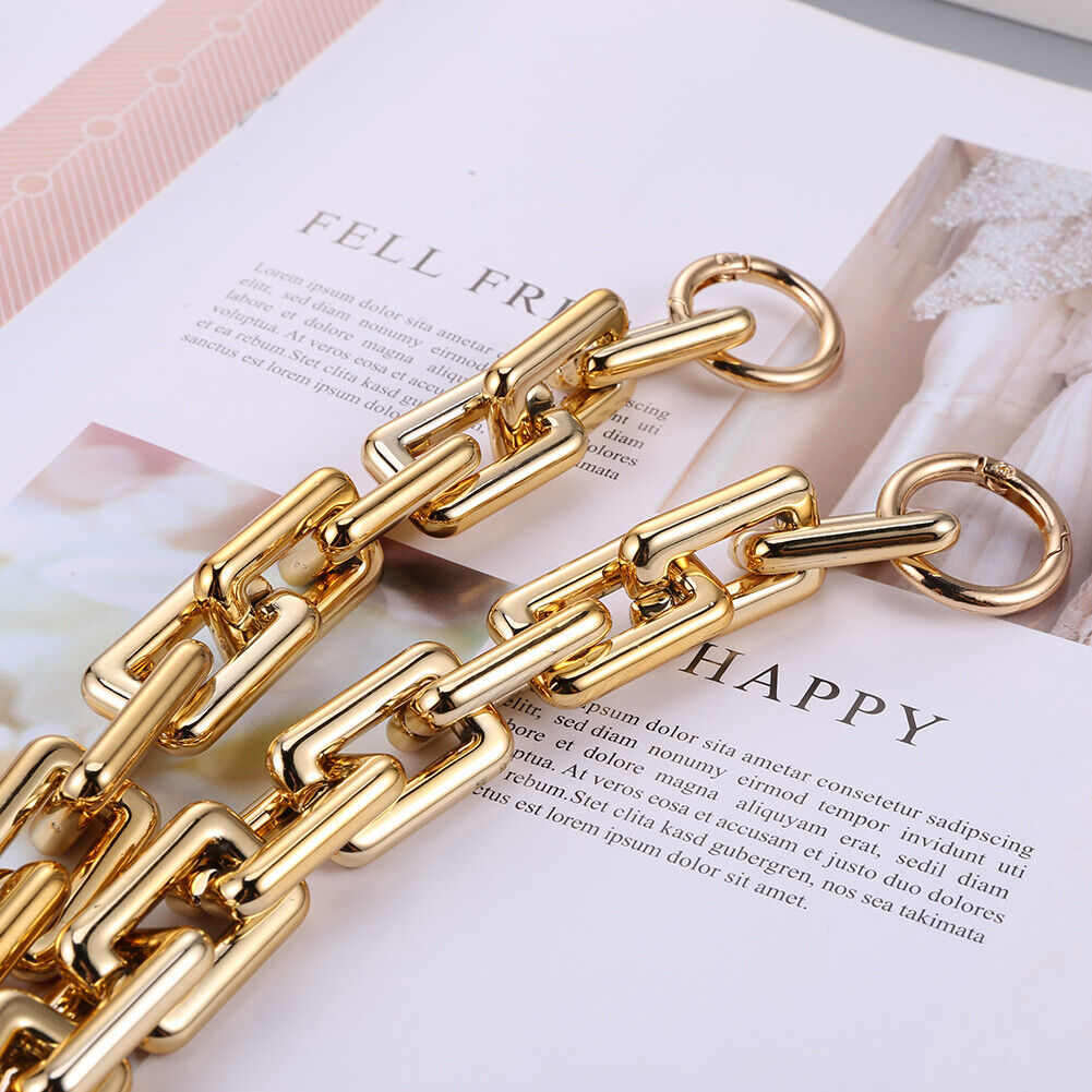 Long Acrylic Chain Bag Strap Handle Women Handbags Replacement Chain (85cm)