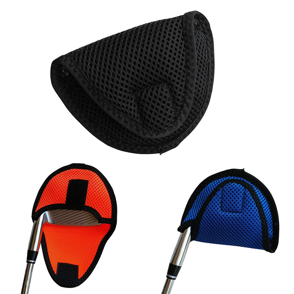 Mallet Putter Head  Head  Bag Golf Accessories Black