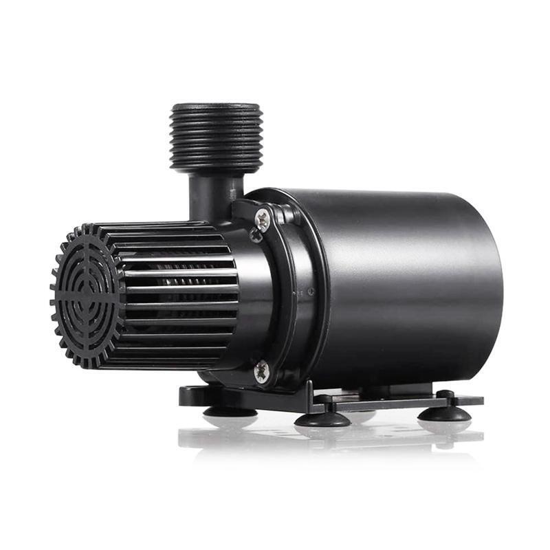 Brushless DC Water Pump Lift 500cm Submersible Fountain Aquarium Circulating