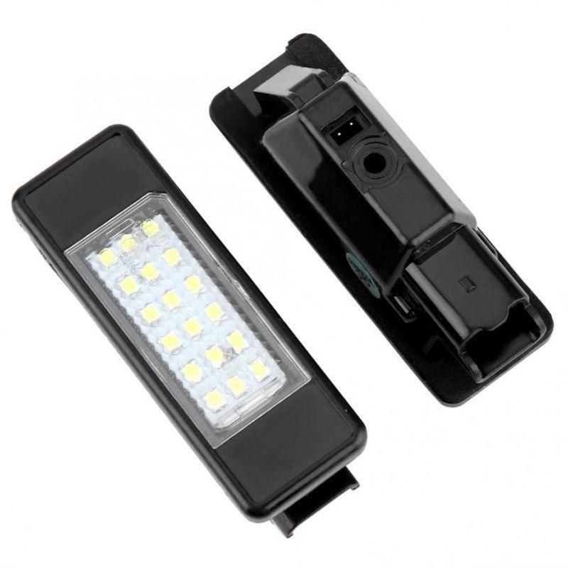 2Pcs 12V Car License Number Plate Light for Citroen C2 C3 C4 C5 C6 DS3PEUGEOT