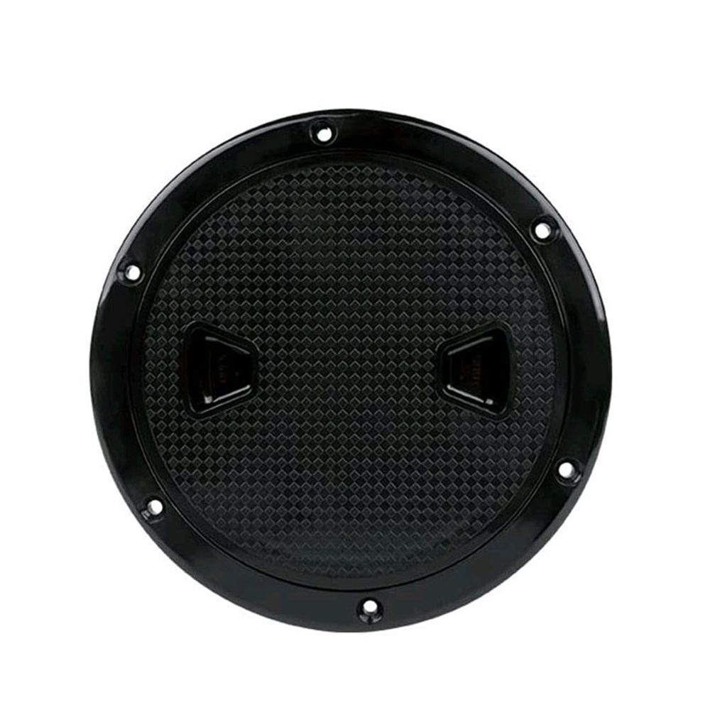 White Non-slip Round Access Hatch Deck Cover Lid Boat Marine Sailing Inspection