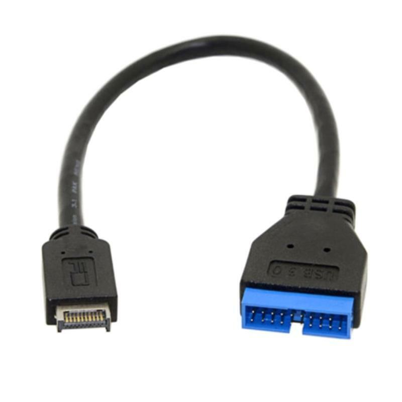 USB 3.1 20Pin Female to USB 3.0 20Pin Male USB Cable Motherboard Mainboard Cable