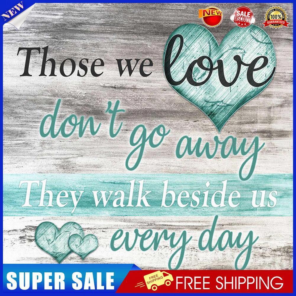 DIY Word Picture 5D Full Square Diamond Painting Rhinestone Art (F185)