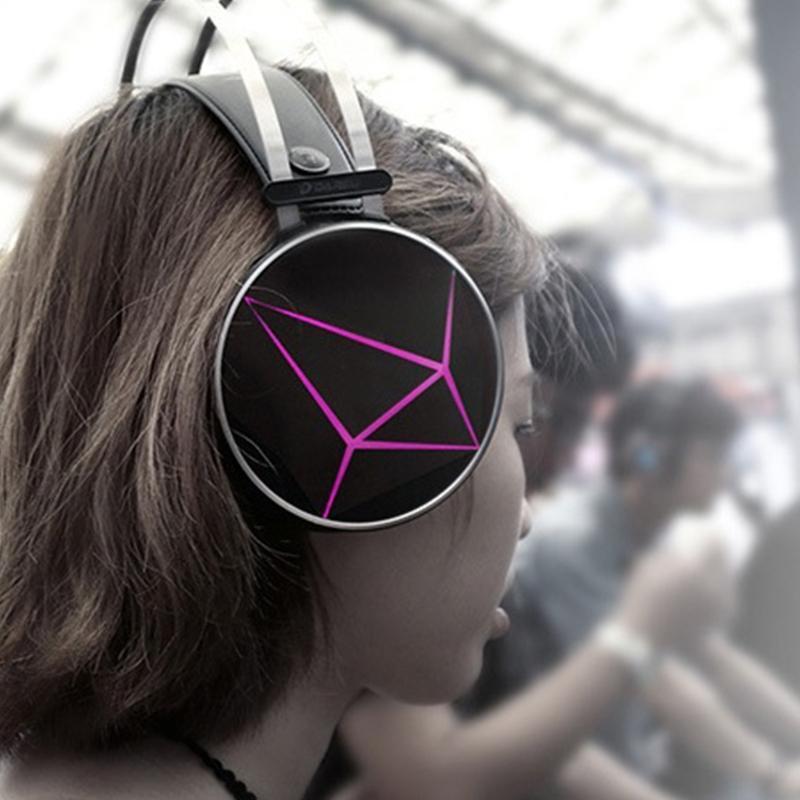 Foldable Gaming Headset Usb Headphone Wired USB LED Hifi Sound for Gamers Gift