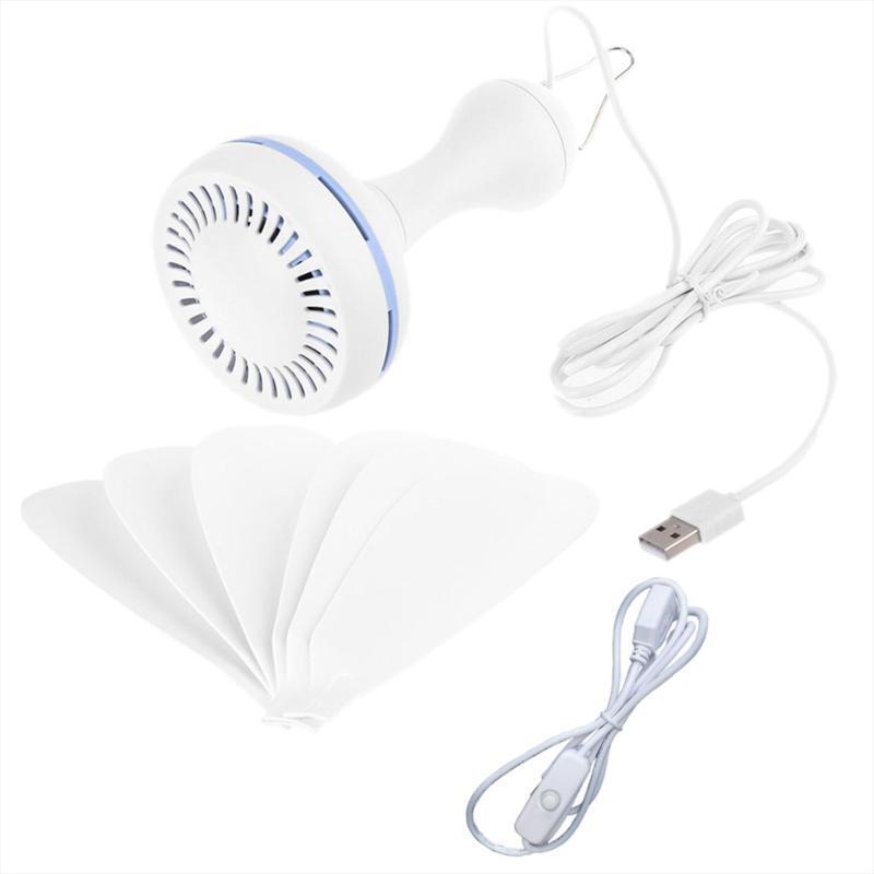 Ceiling Fan USB Tent Fans for Camping Outdoor Hanging Gazebo Tents Canopy Fan