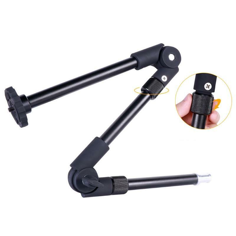1/4 Inch Screw Ballhead Adapter for Video Light, Ring Light Flexible Adjustment
