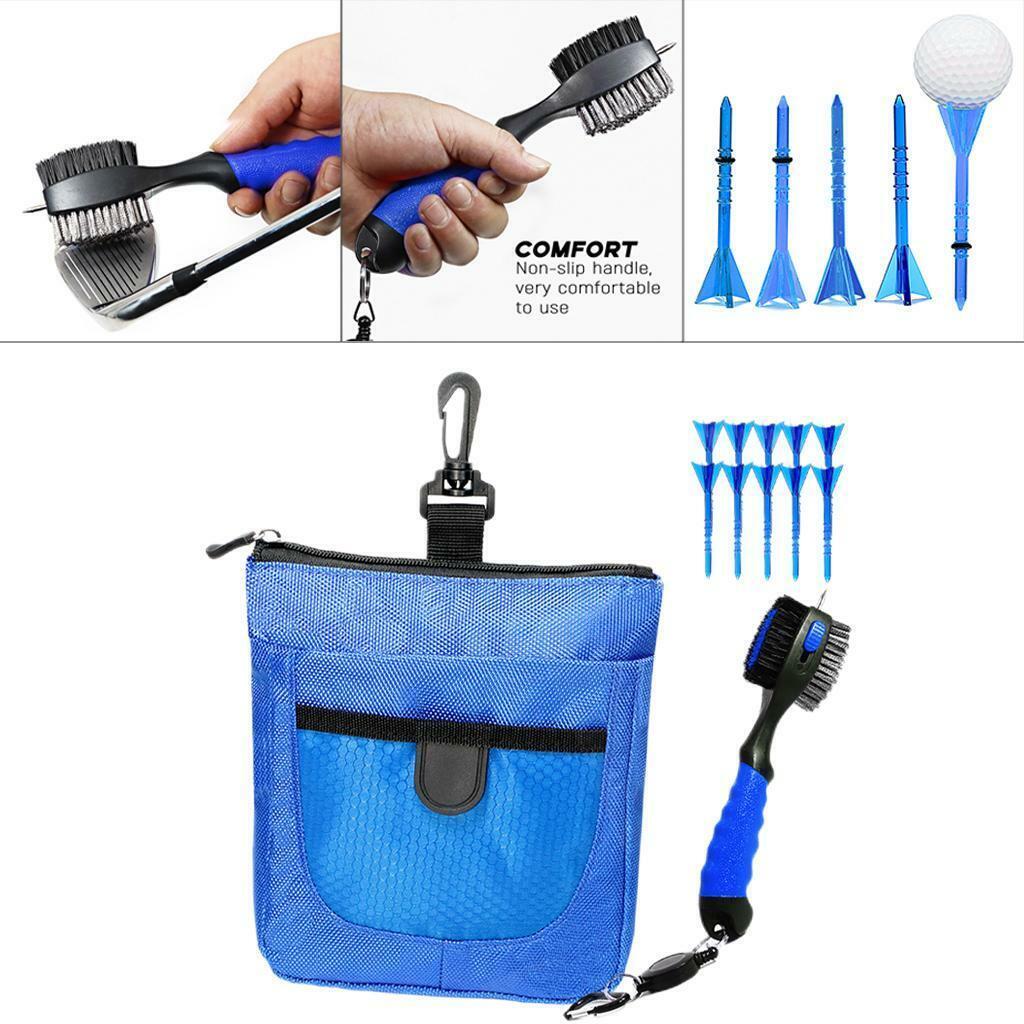 Golf Ball carry pouch Club Brush  Holder  Golf Supplies