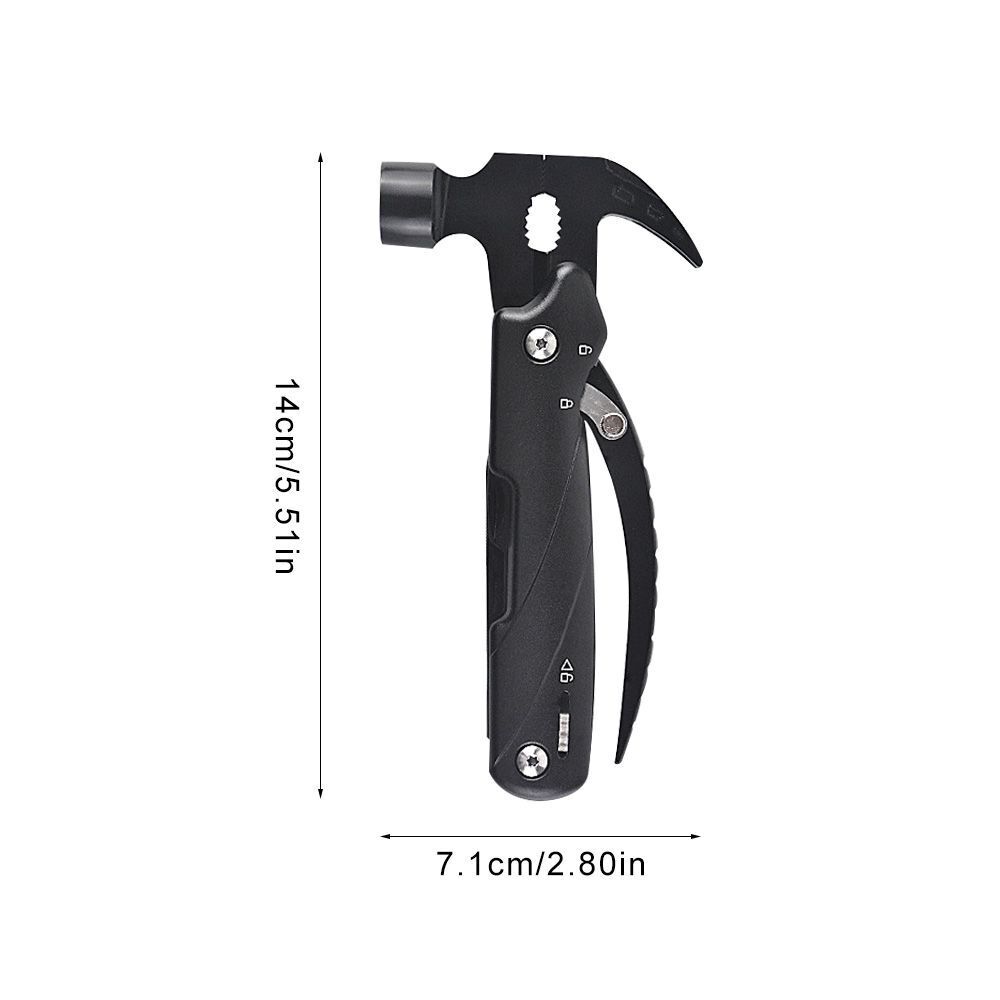 Tool Outdoor Hiking Multifunctional Multitool Claw Hammer Folding Hammer Pliers