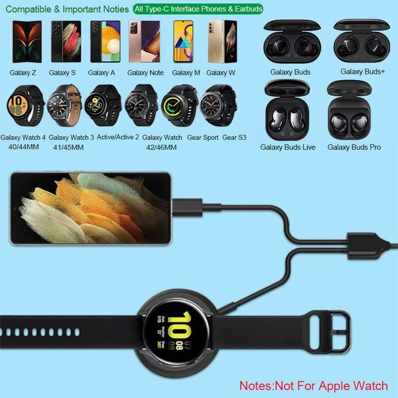 2 in 1 Charging Holder for S3 Classic SM-R770 Gear Sport SM-R600 Charger Cradle