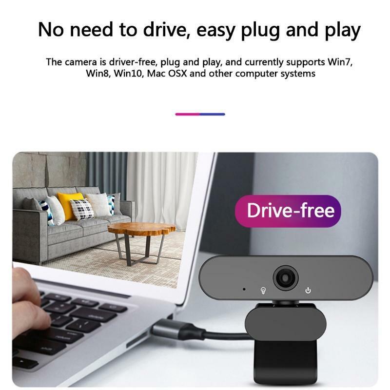 1080P Autofocus High-definition Beauty Camera Led Light PC Beauty Live Cam