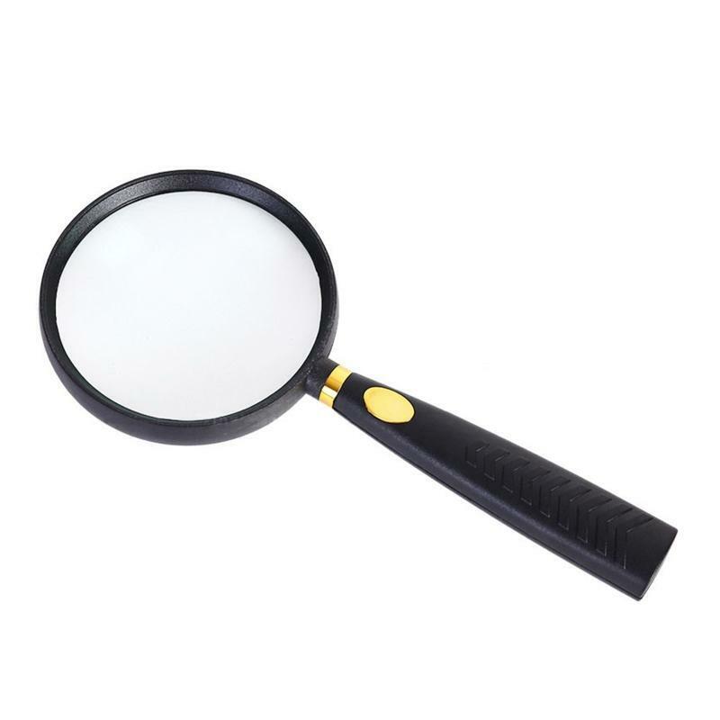 Magnifying Glass 5X Handheld Reading Magnifier for Seniors & Kids Birthday Gift