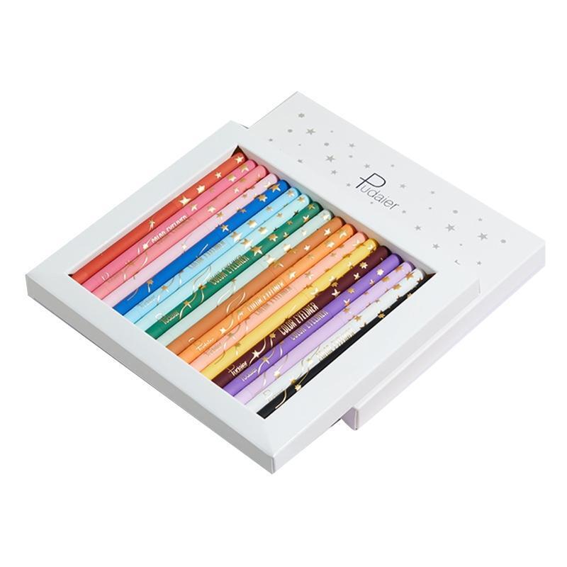 Pudaier Waterproof Eyeliner Long-lasting Eyeliner Pencil Eye Liner Cosmetic