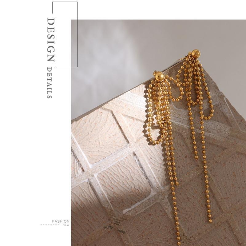 Long Threader Dangle Drop Earrings for Girls Earring Fashion Women Jewelry